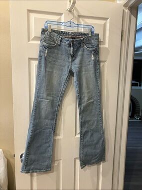 Amethyst Jeans Light Blue Flare Jeans